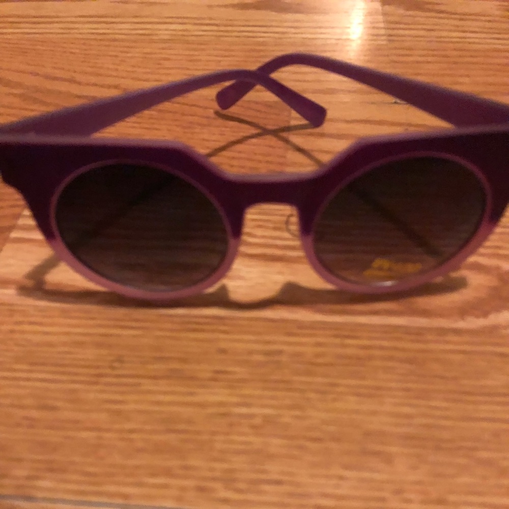 Purple sunglasses